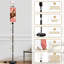 Grande lampe moderne sur pied avec télécommande à DEL à intensité variable, abat-jour réglable, cow-boy chevauchant une étoile décorée de cheval, scène céleste rose pour le salon, la chambre et le bureau