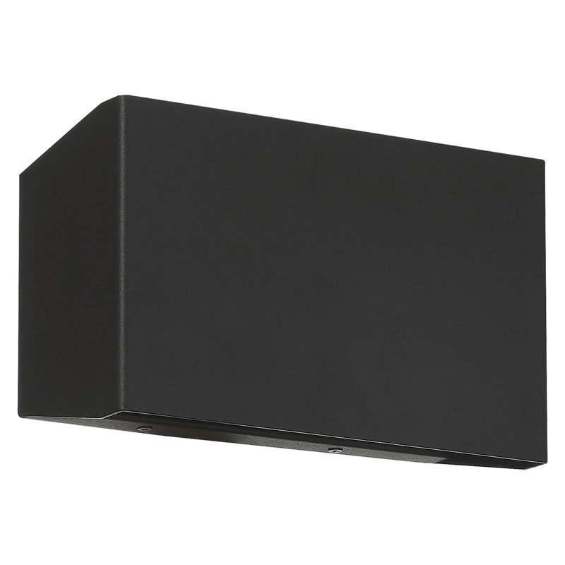 Daegan Steel Wall Light, Black