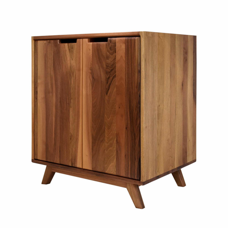 Base de meuble-lavabo simple 30 "en noyer Topanga seulement