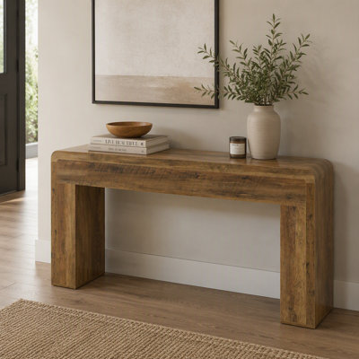 70.9" Console Table, Wooden Sofa Table Entryway Console Foyer Table