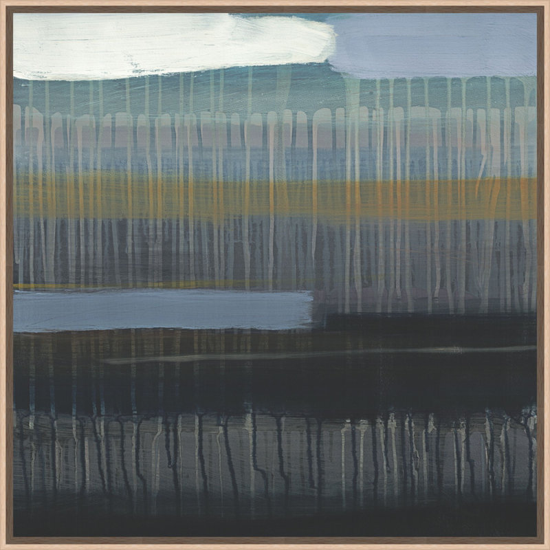 Mingling Amoung Us 1 Framed Print Canvas, 22" H x 22" W x 2" D