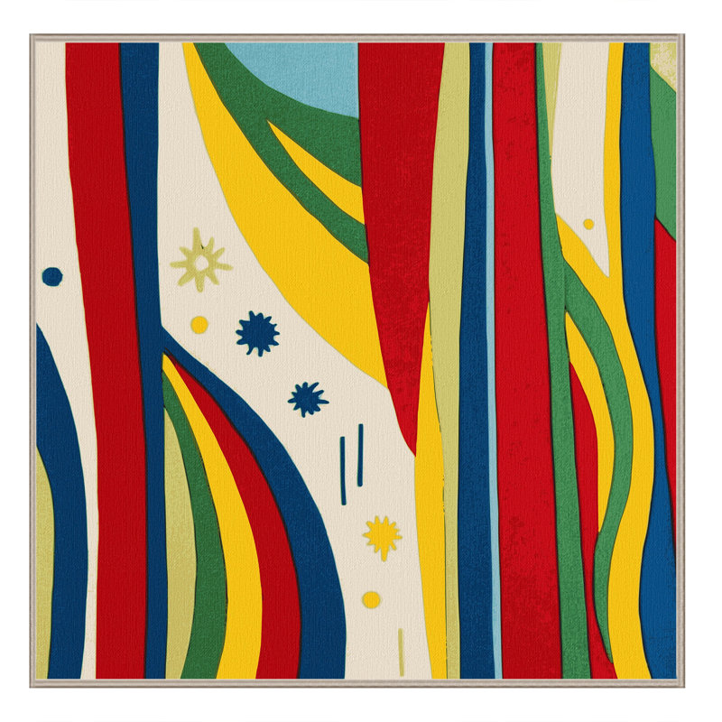 Playful Snap Rug, Square 7'
