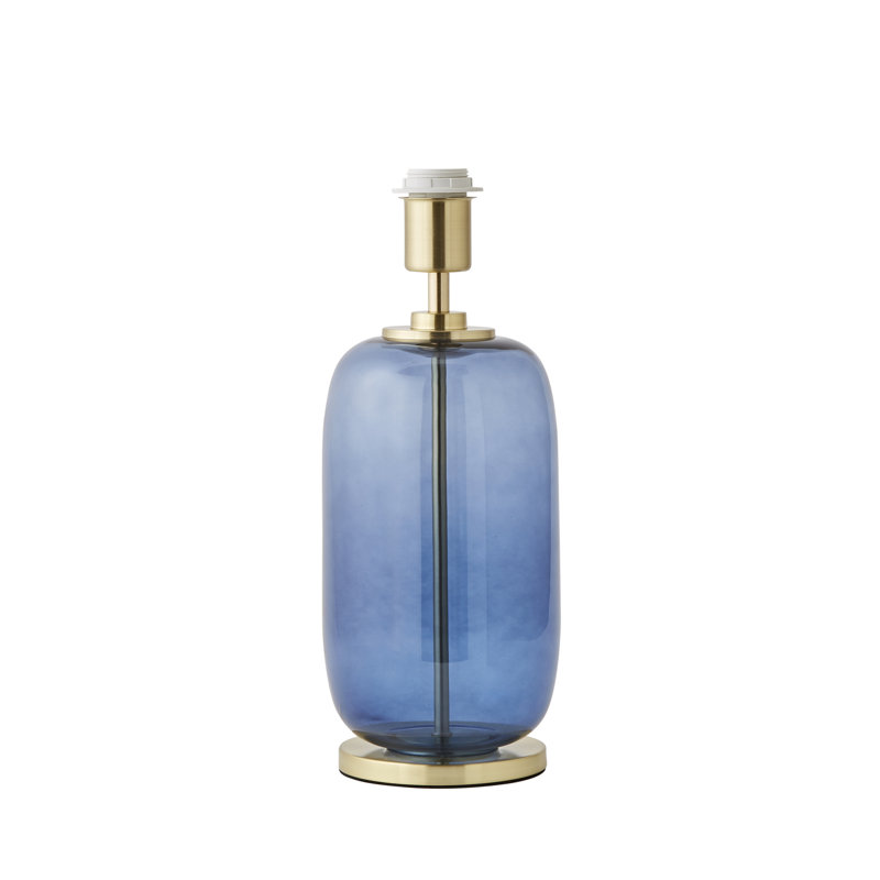 Remko Glass Table Lamp, Blue