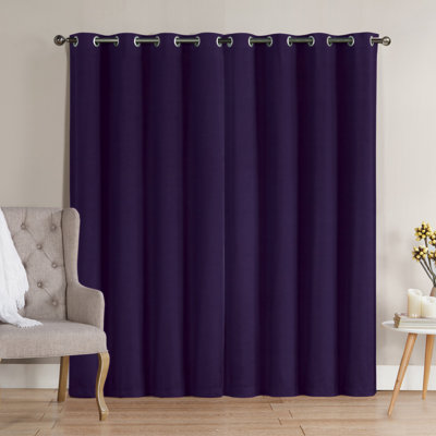 Neil Solid Blackout Curtain Panel