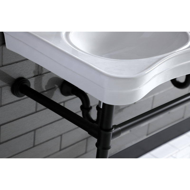Matte Black Brass 1-1/2 Inch Decorative P-Trap