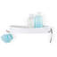 Tablette de douche à clapet Clean-1294924796