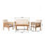 Ensemble de meubles de patio 4 pièces-1557621719