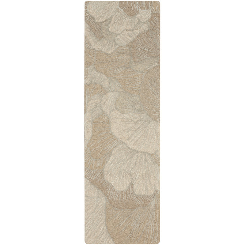 Nourison Avra Taupe Modern Indoor Rug, Runner 2'3" x 7'6"
