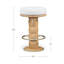 Nio Swivel Counter Stool White Mist-131437596