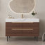 Meuble-lavabo de salle de bain avec lavabo encastré et 4 tiroirs-2076128355