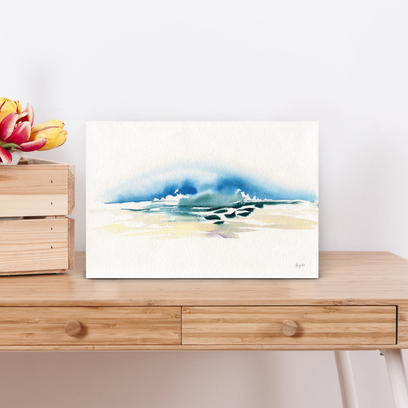 Art mural simple bord de mer, H 12 po x l 18 po