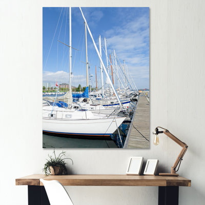 Voilier, photo IV sur toile