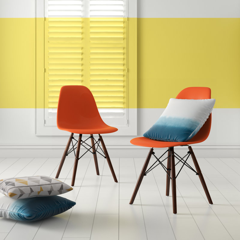 Chaise d'appoint Carden Crist, Orange sanguine