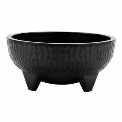 MOJ-804-BK – 2 Qt., 9" Molcajete Bowl, 4" Deep