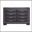 Commode Manchester, noir