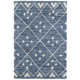 Kota Indigo Handwoven Wool Rug