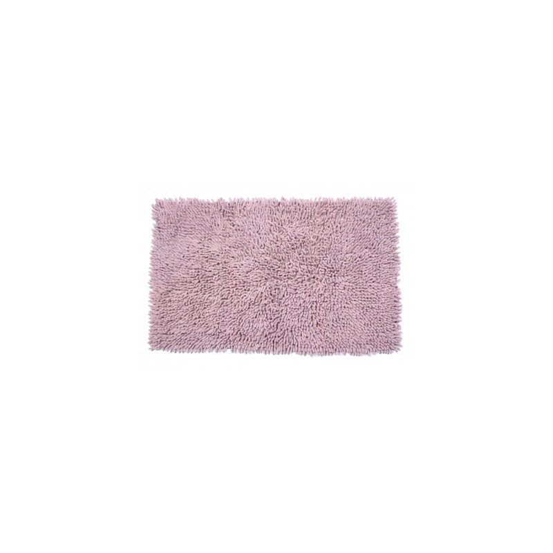 Pinter Cotton Non-Slip Bath Rug, Burgundy