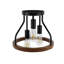 Luminaire semi-encastré 3 lumières à conception moderne