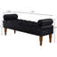 Banc en velours à boutons pour chambre à coucher-130603408
