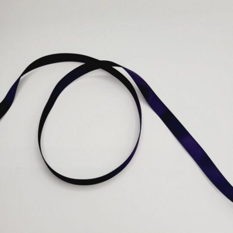 Ruban diaphane à pois, H 4 po x l 0,4 po x P 720 po, Aubergine