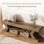 Engineered Wood Storage Bench