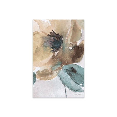 «Watercolor Poppy II» par Carol Robinson - impression non encadrée