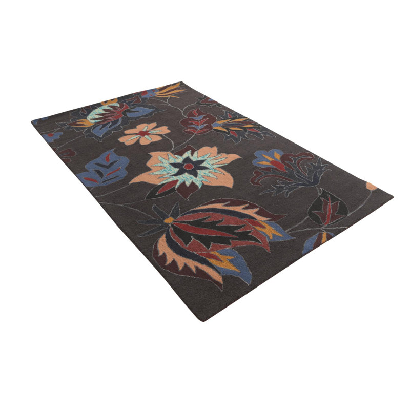 Tapis gris foncé Johansson