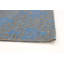 Tapis bleu handwoven à tissage plat Amata