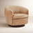 Marcy Vegan Leather Swivel Barrel Chair-110408655
