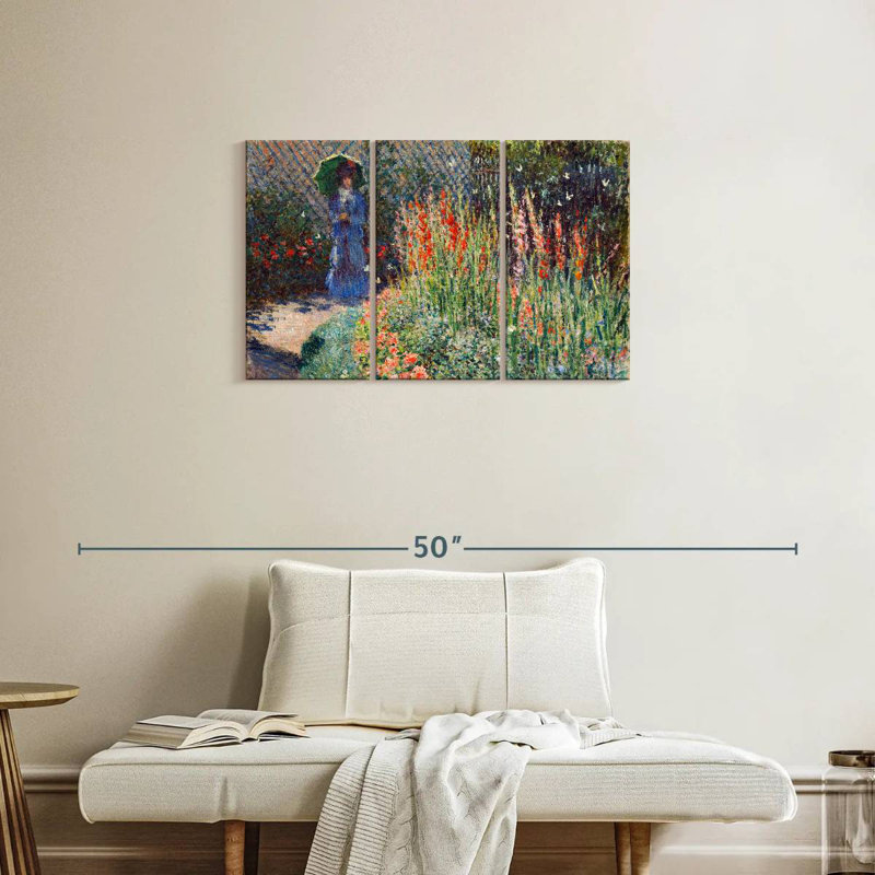 Parterre de fleurs Harnek 1876, H 20 po x l 33 po