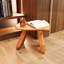 Solid Wood Accent Stool