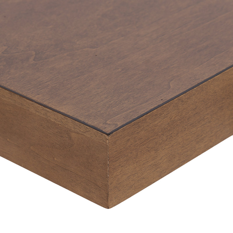 3 Piece Floating Shelf, Rustic Brown