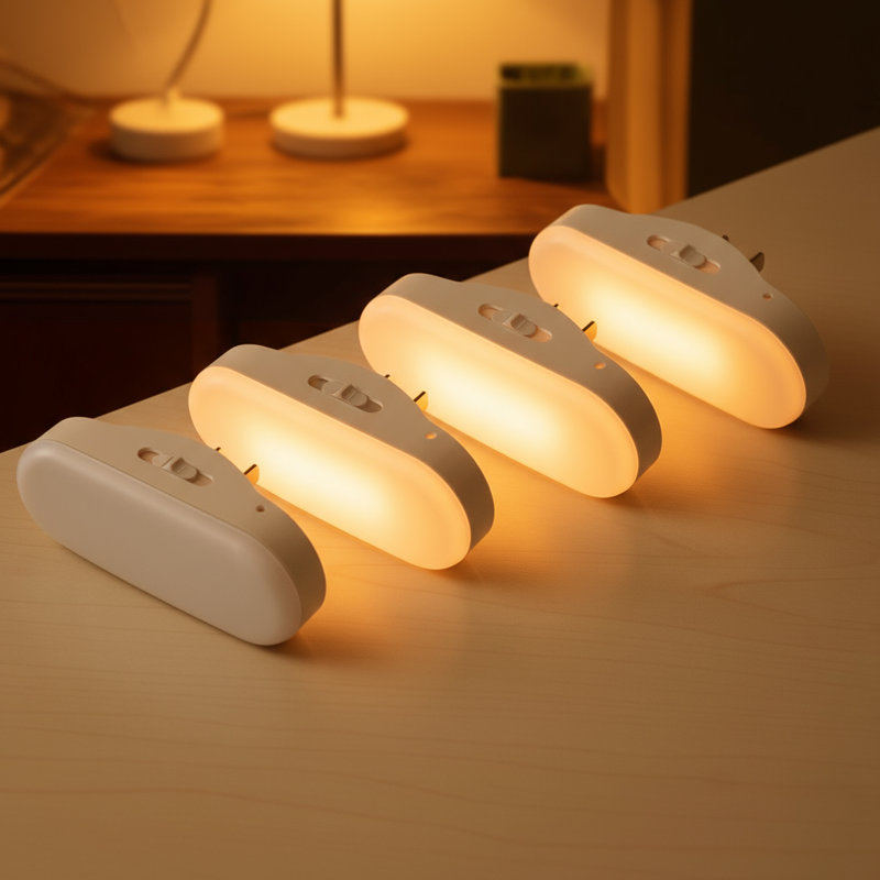 Veilleuse à intensité variable avec lumière chaude et détection automatique de la lumière