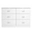 Commode double à 6 tiroirs Allyannah-92261407