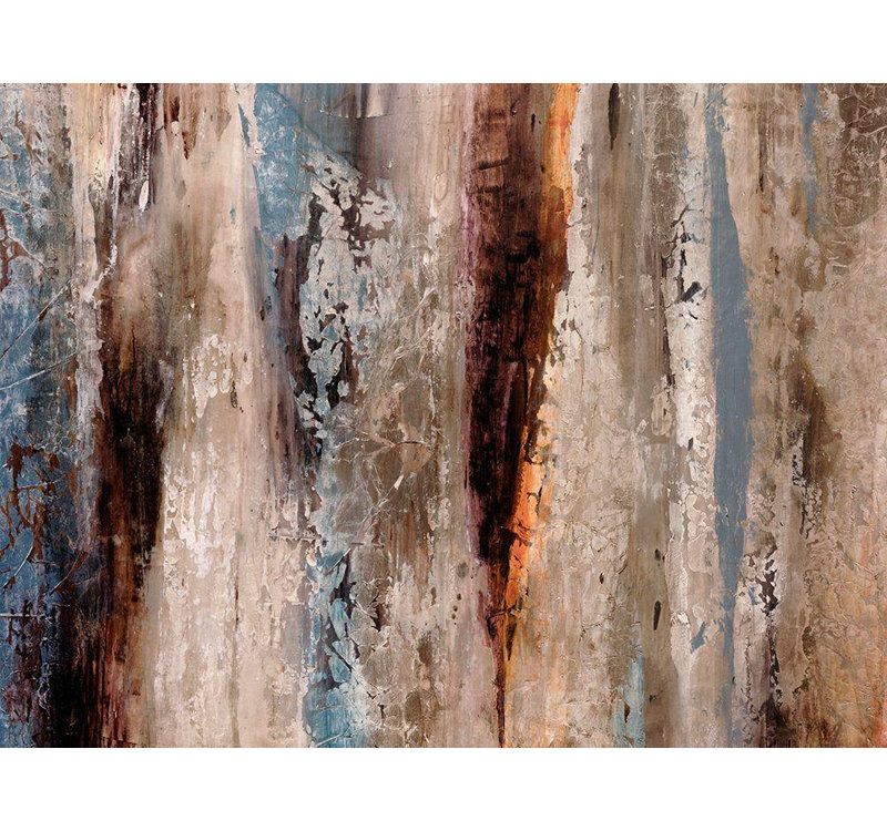 17 Stories Henry, Alexys Gallery Wrapped Canvas Art Titled: Sediment Rocks, 36" H x 47" W