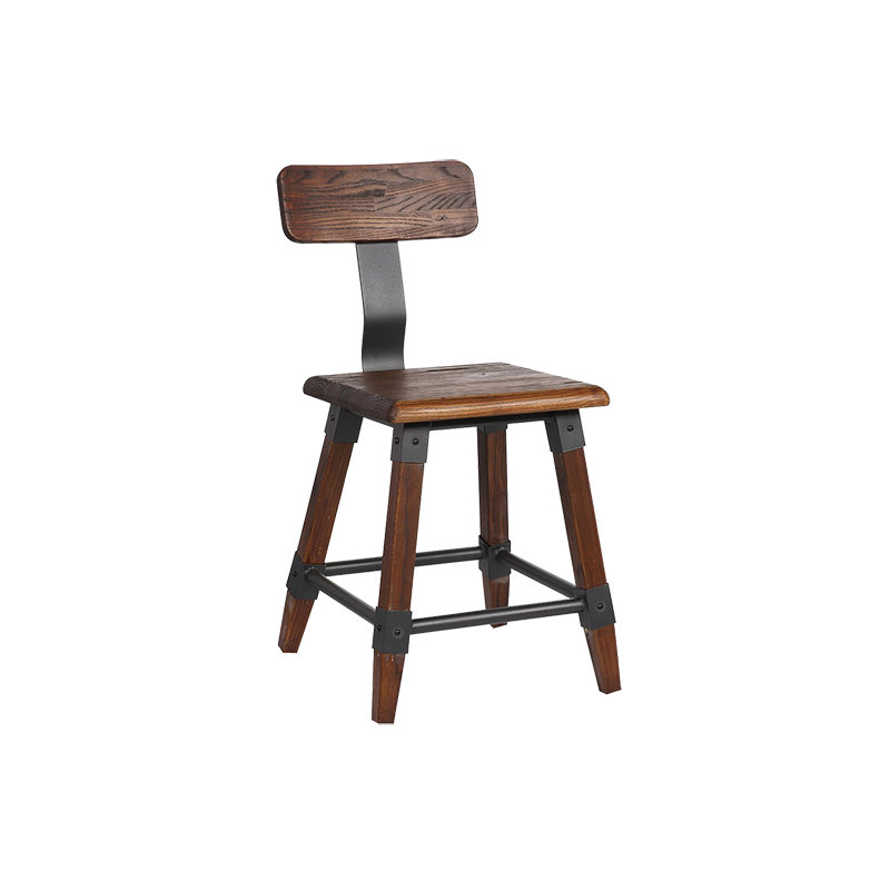 Chaise Elmwood en finition noyer