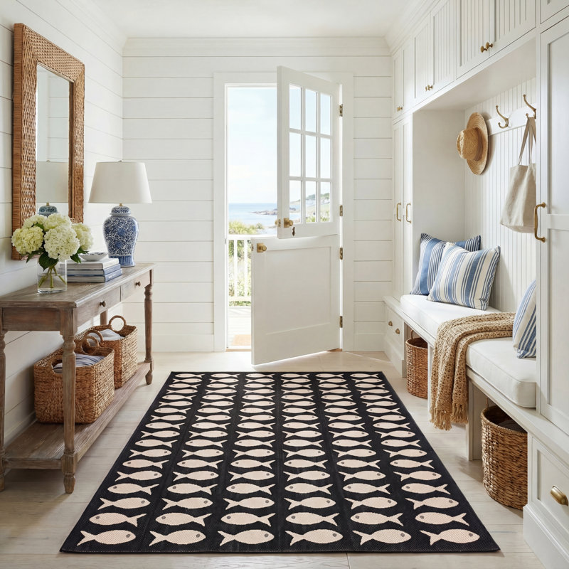 Tapis d'intérieur / extérieur Pompen Performance, Rectangle 5 pi 3 po x 7 pi 7 po