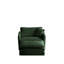 Chaise d'appoint moderne rembourrée avec repose-pieds pour le salon et la chambre à coucher, pour la détente et le style-677321386