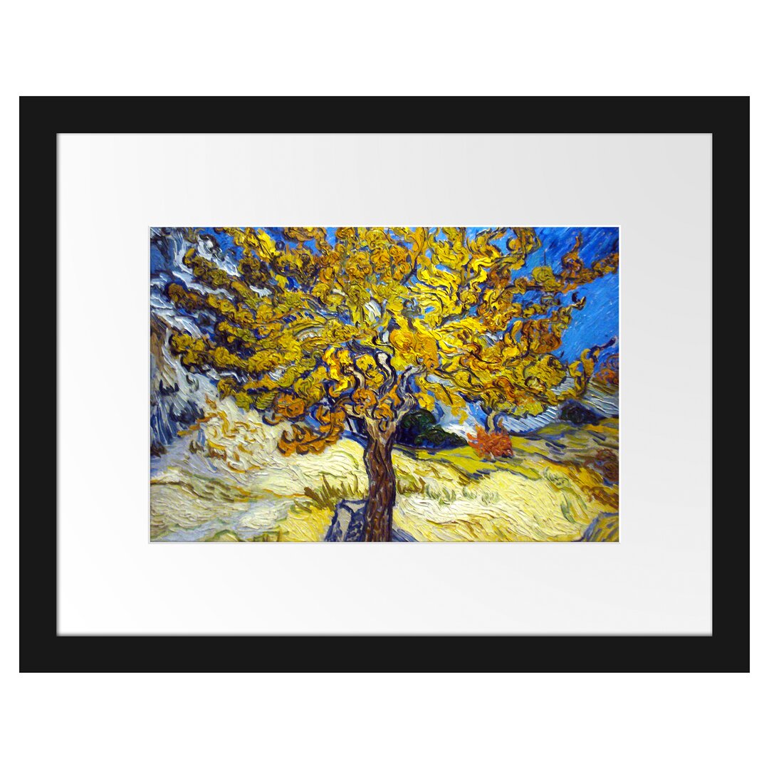 Gerahmter Kunstdruck Mulberry von Vincent Van Gogh