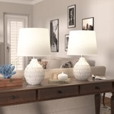 Kathleena 20" Ceramic Table Lamp Set