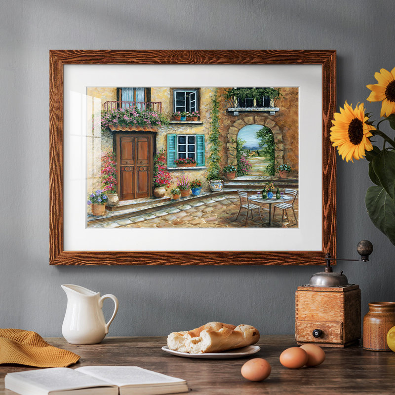 Cour toscane, H 28 po x l 42 po x P 1,5 po, Érable