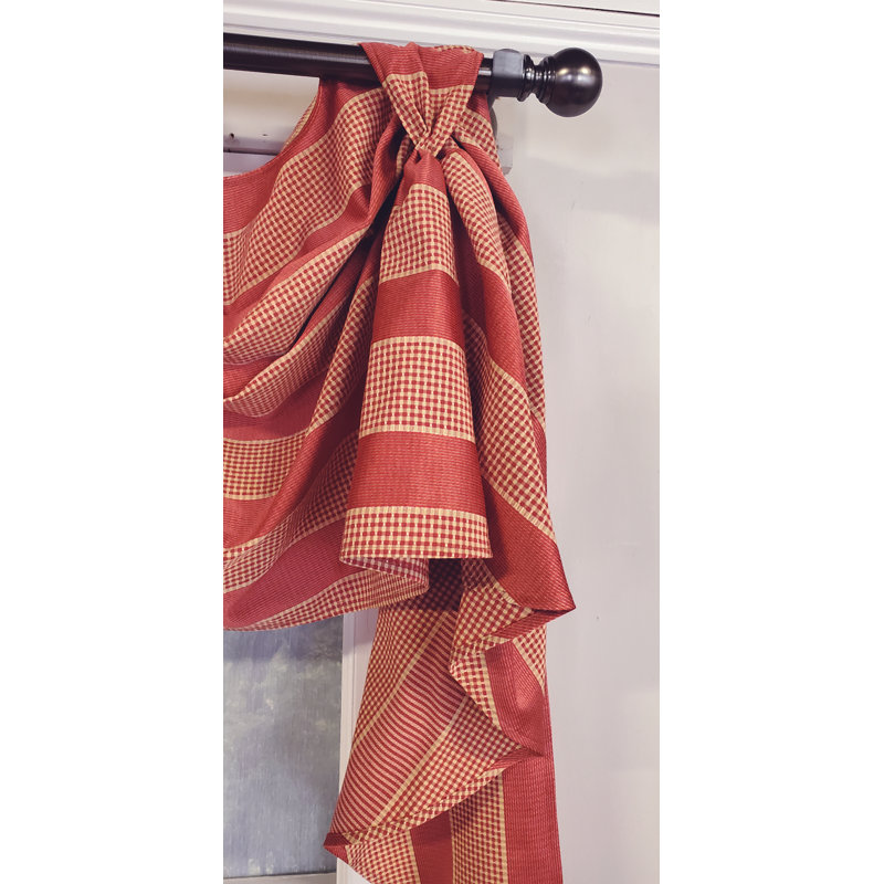 Cantonnière Ribbon, Corail