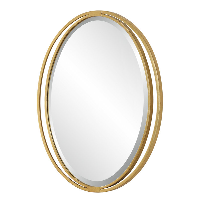 Heatherlynn Gold Oval Mirror