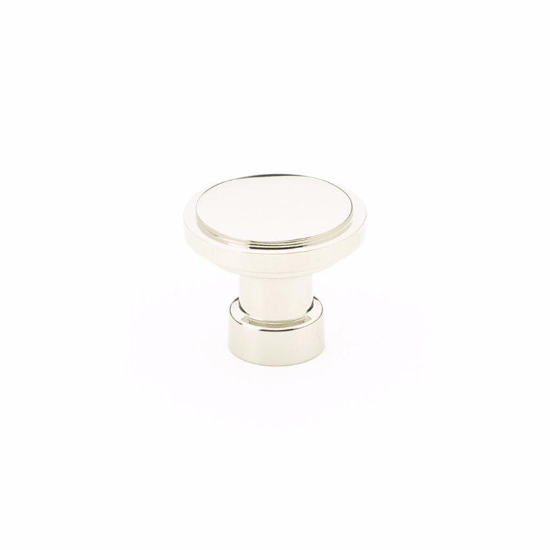 Emtek Haydon Cabinet Knob, 1.25'' Knob Diameter, Polished Nickel