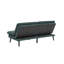 Futon en mélange de polyester avec confort capitonné et conversion facile-2095661932