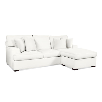 Sadie 97" Wide Reversible Sofa and Chaise with Ottoman by Braxton Culler