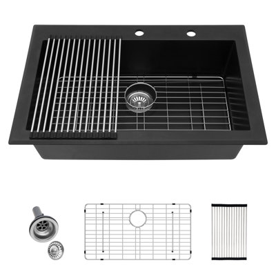 33'' L Single Bowl Quartz Kitchen Sink