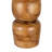 Paulownia Wood Bead Ball Tri-Pod Accent Table-124635722