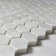 Carrara Hexagon 1" x 1" Marble Mosaic Tile in White