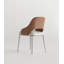 Chaise de salle à manger en cuir italien